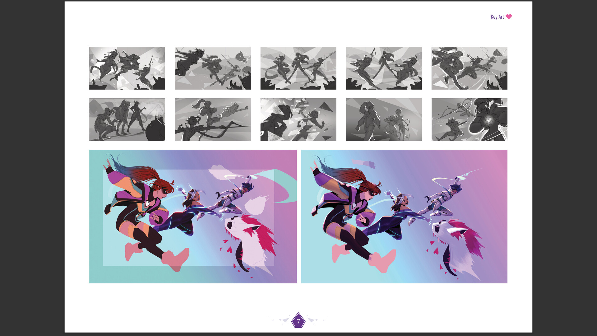 Nova Hearts 数字艺术集